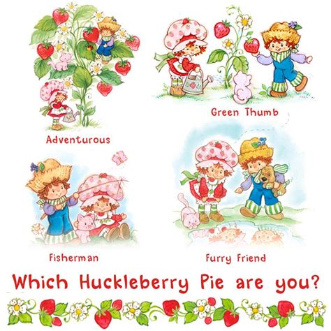 Strawberry Shortcake And Huckleberry Pie