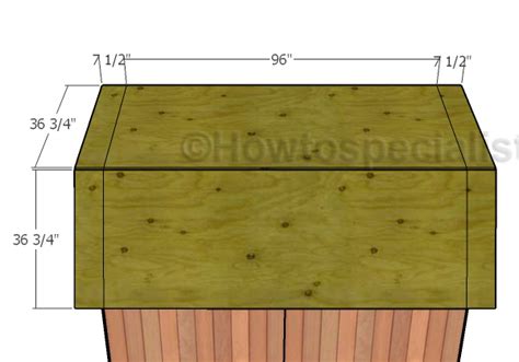 fitting-the-roofing-sheets | HowToSpecialist - How to Build, Step by ...