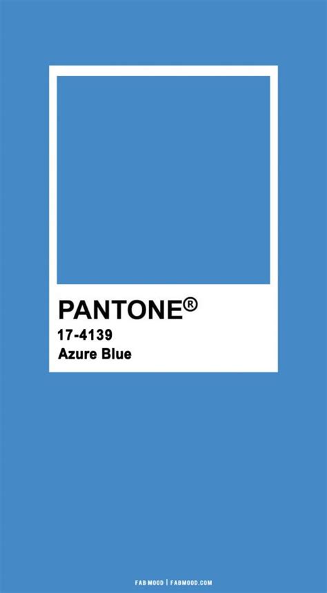 Azure Blue Pantone 17-4139 1 - Fab Mood | Wedding Color, Haircuts ...