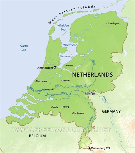 The Netherlands Physical Map