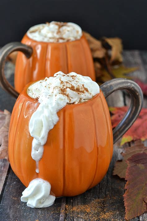 Slow Cooker Pumpkin Spice Latte - Mother Thyme