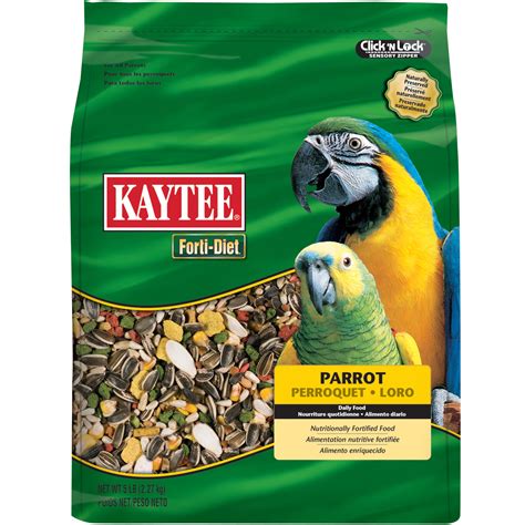 Kaytee Forti-Diet Parrot Food, 5 lb - Walmart.com