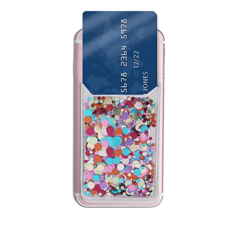 Phone Card Holder - Stick To It Multi Confetti – Packed Party