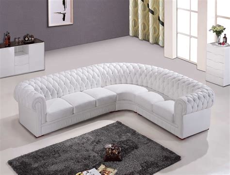 White Leather Corner Sofa | Sofa Ideas