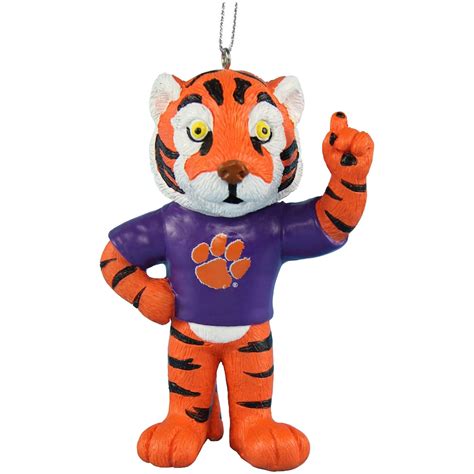 Clemson Tigers Team Mascot Ornament