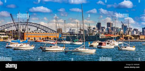 sydney skyline new south wales australia Stock Photo - Alamy