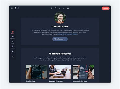 Profolio - Bootstrap Portfolio & Resume Template for S by Xiaoying Riley on Dribbble