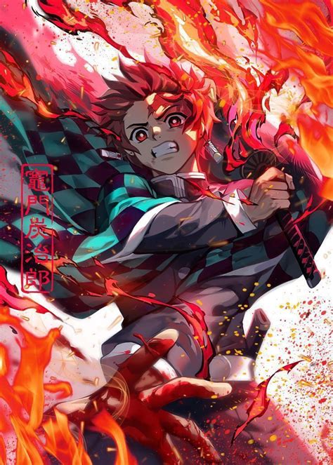 Tanjiro Damon Slayer wallpaper in 2021 | Cool anime pictures, Anime ...