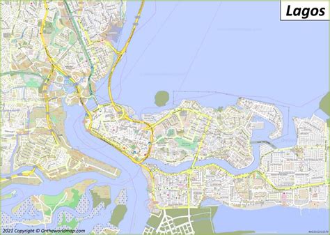 Lagos Map | Nigeria | Detailed Maps of Lagos