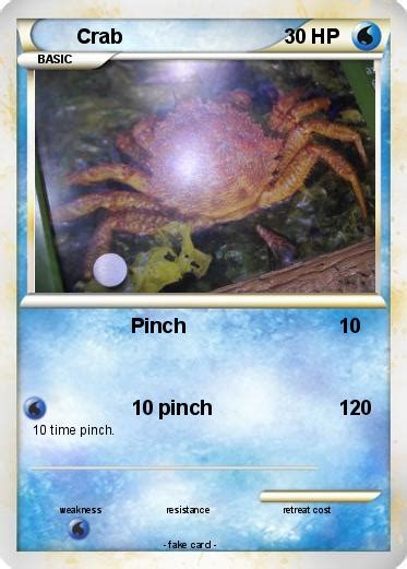 Pokémon Crab 42 42 - Pinch - My Pokemon Card