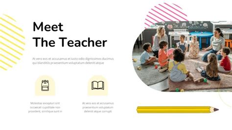 Free Google Slides Meet the Teacher PowerPoint Template