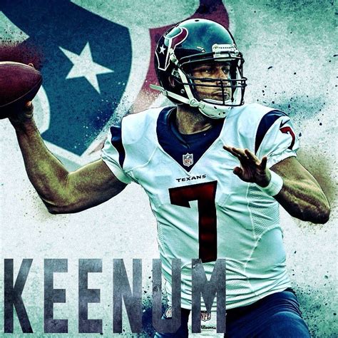 Texans QB Case Keenum | Texans qb, Texans, Houston texans