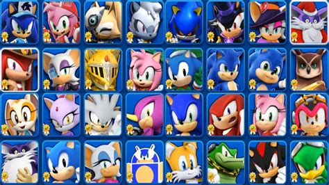 Sonic Dash - All 32 Characters Unlocked All Bosses Zazz Eggman - Hack ...