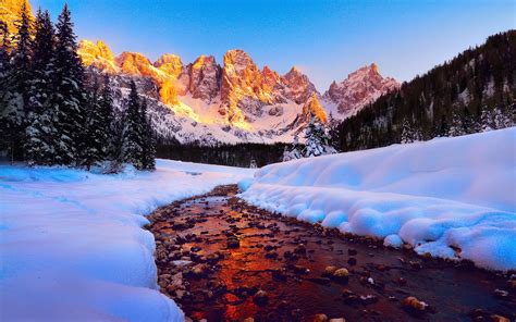 Winter Dolomites Wallpapers - Wallpaper Cave