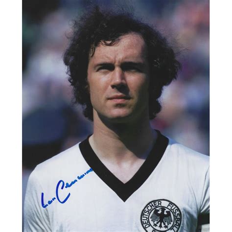 Franz BECKENBAUER autograph