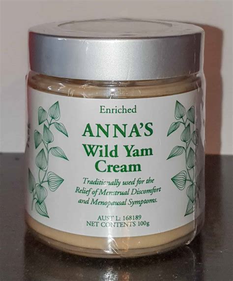 Anna's Wild Yam Cream 100g - Purple House Natural Therapies