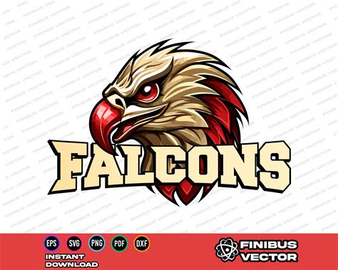 Falcons SVG, Falcon Svg, Falcons Logo, Falcons Pride, Falcons School Spirit Png, Elevate Your ...