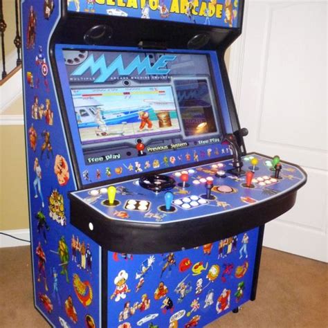 Mame Arcade 4 player with Special controllers. | Arcades and Gaming | Pinterest | Arcade games ...