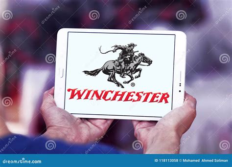 Winchester Repeating Arms Company Logo Editorial Stock Photo - Image of apparel, army: 118113058