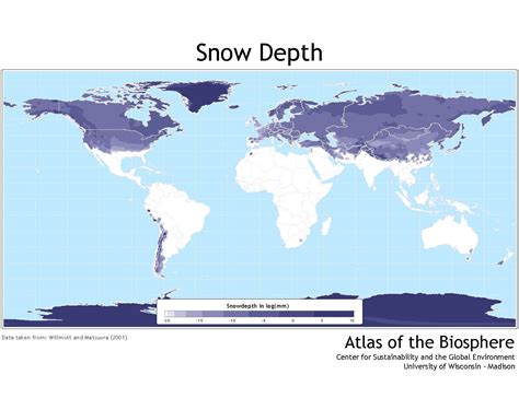 Snow Depth Map - Snow