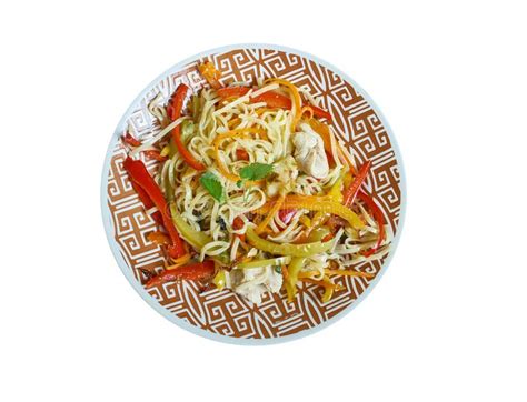 Chicken Subgum chow mein stock photo. Image of subgum - 199168416