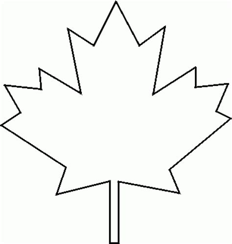 Maple Leaf Stencil Printable - ClipArt Best