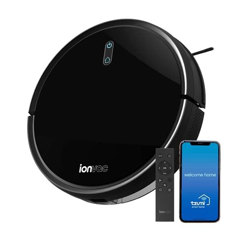 IonVac UltraClean Robovac with Smart Mapping, Wi-Fi Robot Vacuum Cleaner with App/Remote Control ...