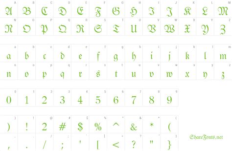 Fraktur BT Font | wfonts.com - download free