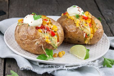 Mexican jacket potatoes | Ohmydish