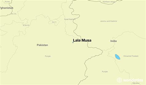 Where is Lala Musa, Pakistan? / Lala Musa, Punjab Map - WorldAtlas.com