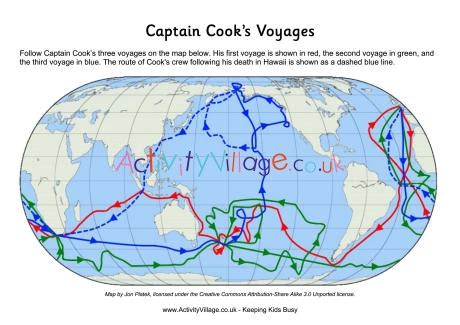 Captain Cook's Voyages