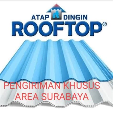 Jual ATAP ROOFTOP Atap uPvc rooftop Panjang 1,5 (Warna SEMI TRANSPARAN) - Kota Surabaya - online ...