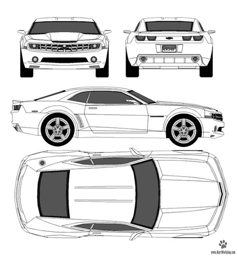 Chevrolet Camaro | 3D :: Behance