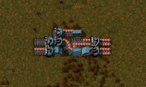 Compact two-belt lane balancer : r/factorio