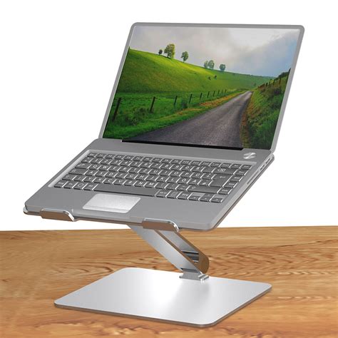 adjustable folding aluminum desktop monitor stand portable laptop stand ...