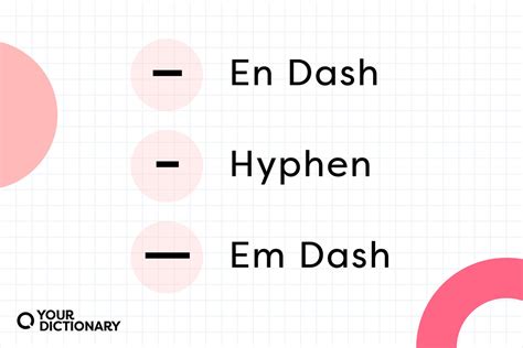 When and How To Use an En Dash ( – ) | YourDictionary