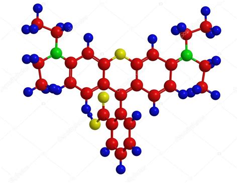 Molecular structure of rhodamine B — Stock Photo © Raimund14 #87564630