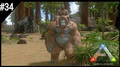 Domando Gigantopithecus ARK mobile - YouTube