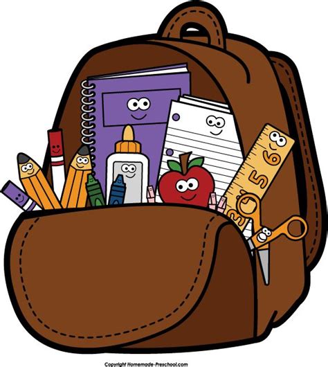 Free School Bags Cliparts, Download Free School Bags Cliparts png ...