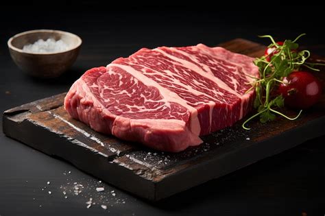 Premium AI Image | wagyu beef steak