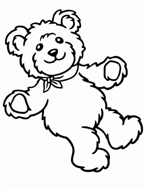 20+ Free Printable Teddy Bear Coloring Pages - EverFreeColoring.com