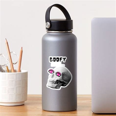 "Goofy Ahh... witha skull " Sticker by KoopTroop | Redbubble