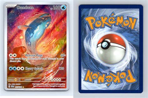 Dondozo #207/198 Scarlet & Violet Illustration Rare Holo Pokemon TCG Card