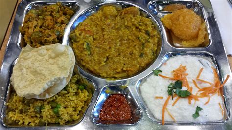 Indian dishes menu