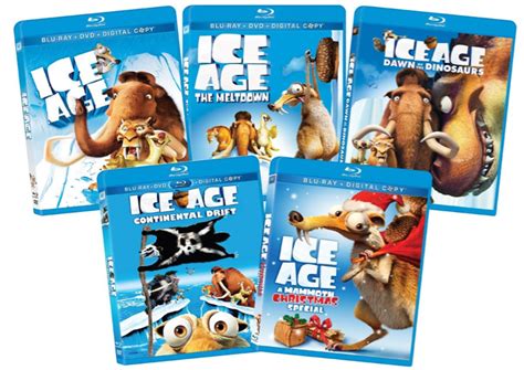 Amazon: Ice Age Blu-ray 5-Disc Collection Only $35.99 Shipped (Makes Each Blu-ray Only $7.20!)