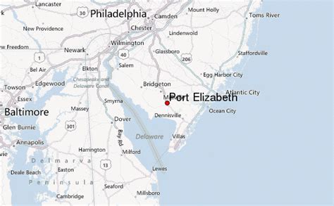 Port Elizabeth, New Jersey Weather Forecast