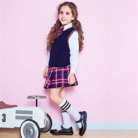 JABASIC Girl's Mary Jane School Uniform Shoes (9,Black) | Pricepulse