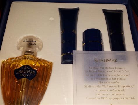 Guerlain, Shalimar gift set- $10 | Shalimar, Vintage perfume, Perfume