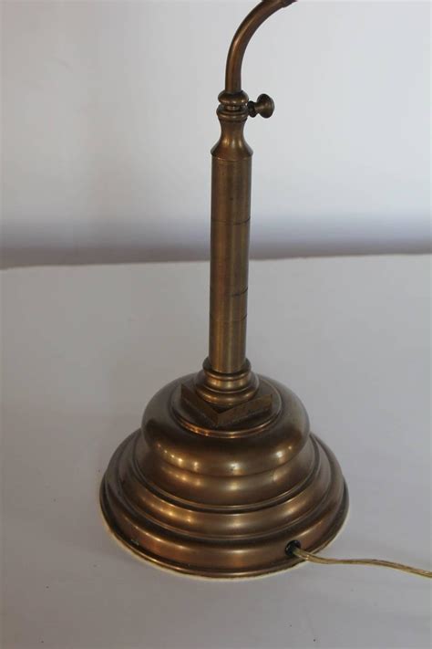 Antique Italian Bronze Desk Lamp For Sale at 1stdibs