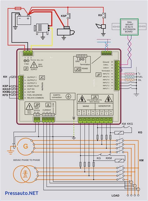 Generator Automatic Transfer Switch Wiring Diagram Sample - Wiring ...